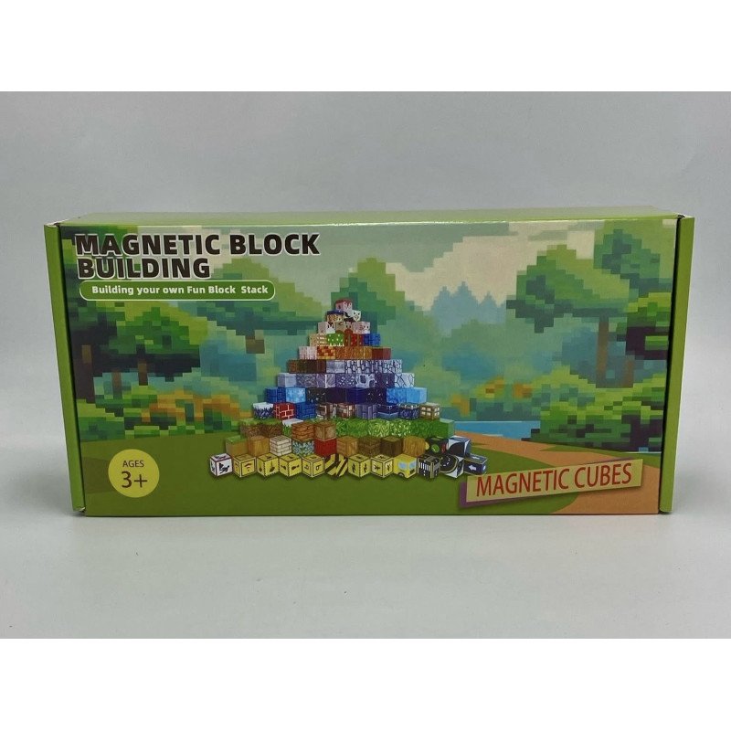 KLOCKI MAGNETYCZNE MINECRAFT