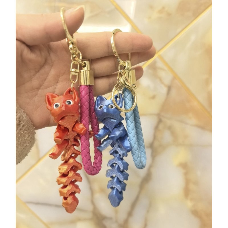 BRELOK FIGURKI 3D PRINTED LIS