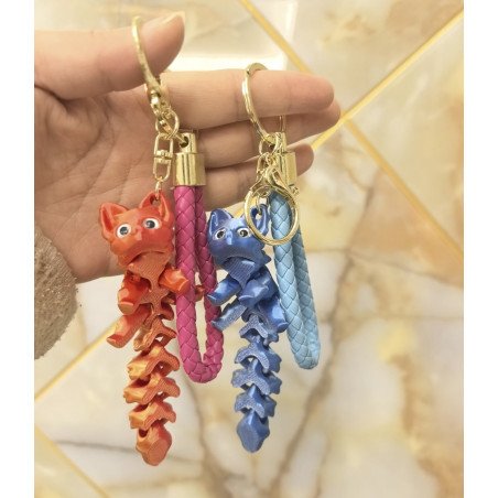 BRELOK FIGURKI 3D PRINTED LIS