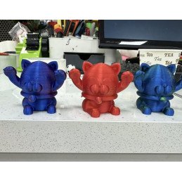 BRELOK FIGURKI 3D PRINTED SZCZĘŚLIWY KOT