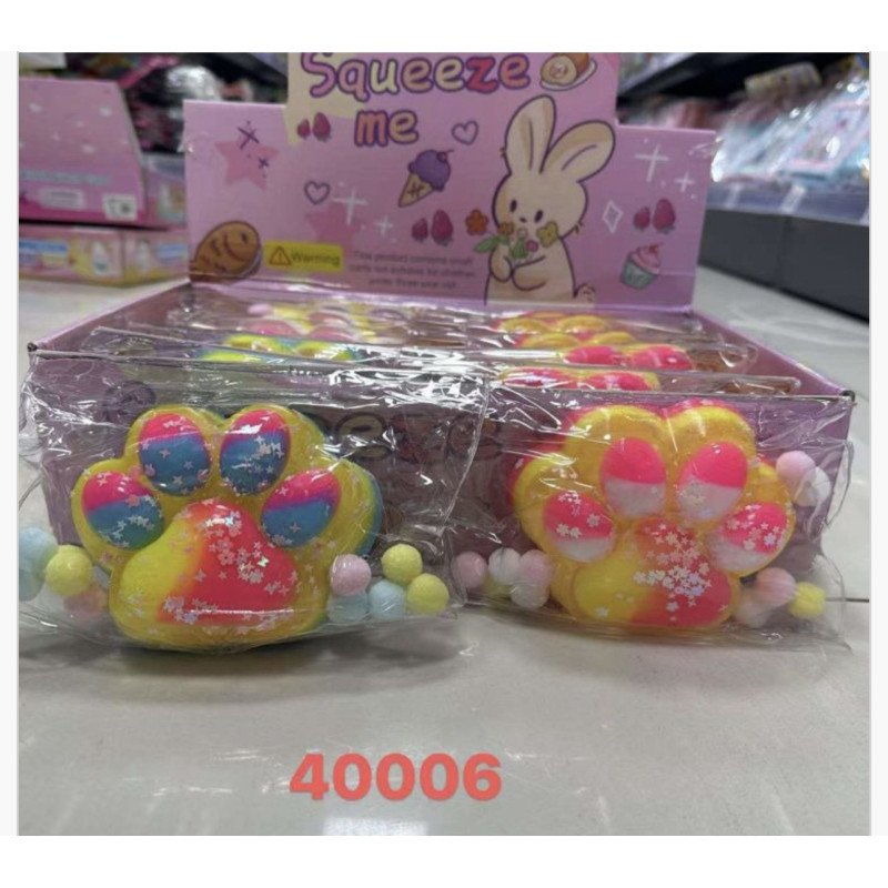 SQUISHY GNIOTEK KOCIA ŁAPKA SQUISHY GNIOTEK KOCIA ŁAPKA