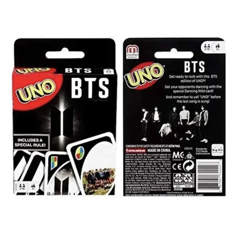KARTY UNO BTS KARTY UNO BTS