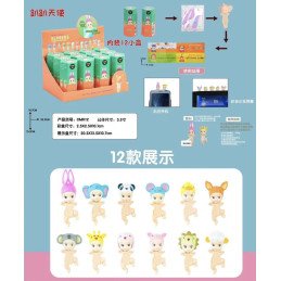 MINI FIGURKI DEKORACYJNE SONNY ANGEL HIPPERS