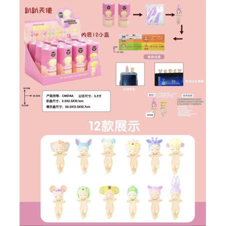 MINI FIGURKI DEKORACYJNE SONNY ANGEL HIPPERS
