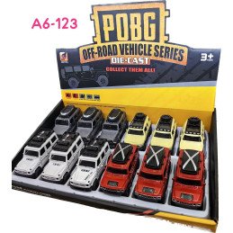 ZABAWKA AUTO METALOWE OFF-ROAD VEHICLE SERIES