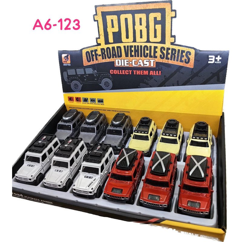 ZABAWKA AUTO METALOWE OFF-ROAD VEHICLE SERIES ZABAWKA AUTO METALOWE OFF-ROAD VEHICLE SERIES