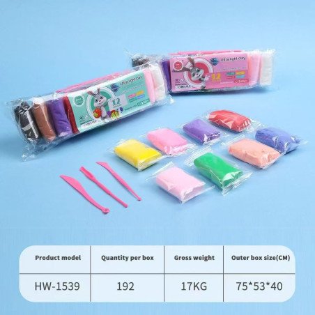 MAGICZNA PLASTELINA 12SZT PIANKOLINA