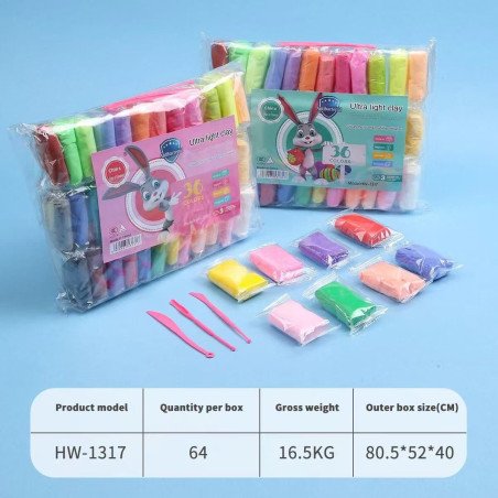 MAGICZNA PLASTELINA 36SZT PIANKOLINA