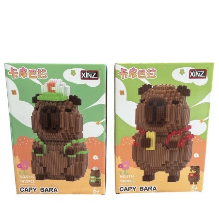 KLOCKI 5114 1500PCS+ KAPIBARA