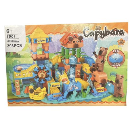 KLOCKI 398PCS KAPIBARA LED