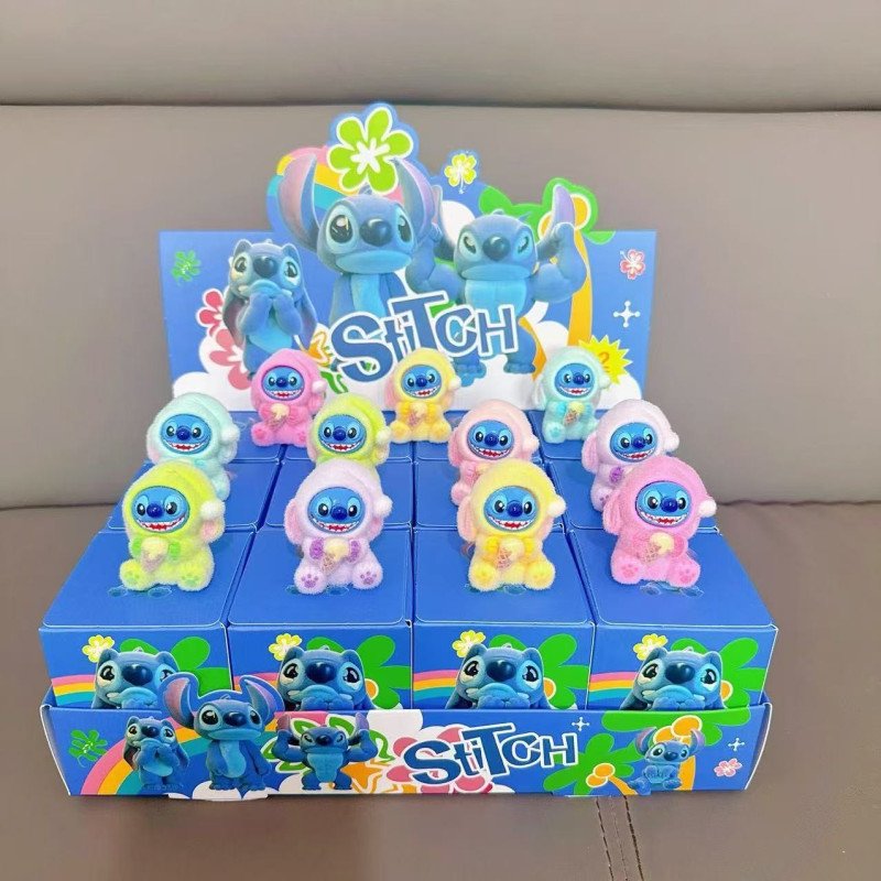 FIGURKI STITCH W SASZETKI + PUDEŁKO