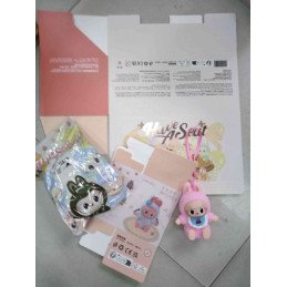 BRELOK FIGURKI LABUBU W SASZETKI + PUDEŁKO