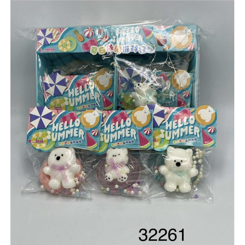 SQUISHY GNIOTKI MIŚ HELLO SUMMER