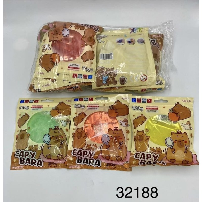 ZABAWKA GLUTY SLIME KAPIBARA
