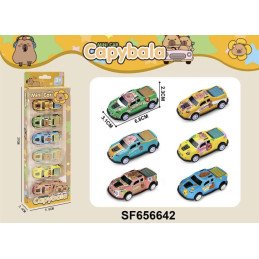 6PCS SAMOCHÓD ZABAWKOWY
