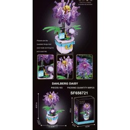 KLOCKI 153PCS FLOWERS KWIATY DAHLBERG DAISY