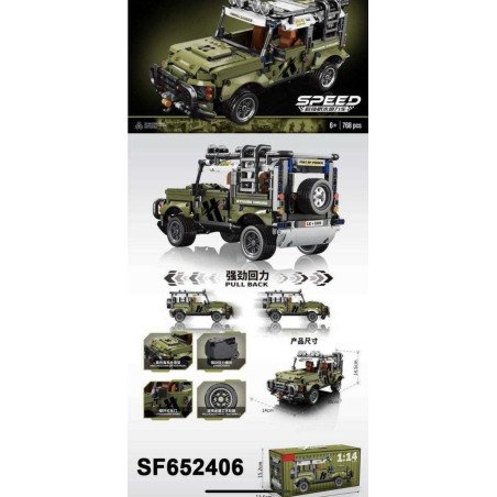 KLOCKI 768PCS SPEED 1:14