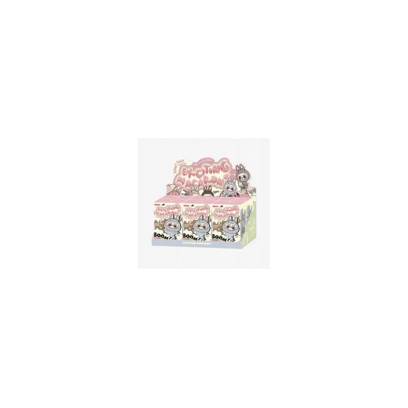 BRELOK LABUBU THE MONSTERS VERSION 1 EXCITING MACARON VINYL FACE