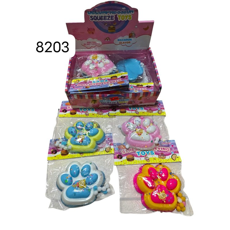 SQUISHY GNIOTEK KOCIA ŁAPKA DUŻA SQUISHY GNIOTEK KOCIA ŁAPKA DUŻA