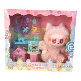 ZESTAW LALKA PLUSZAK LABUBU LITTLE LOVELY DOLL