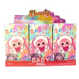 BRELOK PLUSZAK BABY THREE W SASZETKI + PUDEŁKO