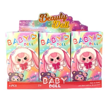 BRELOK PLUSZAK BABY THREE W SASZETKI + PUDEŁKO