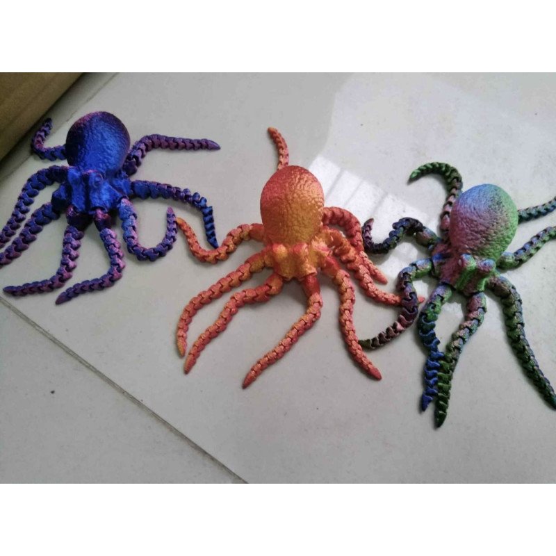 BRELOK FIGURKI 3D OŚMIORNICA