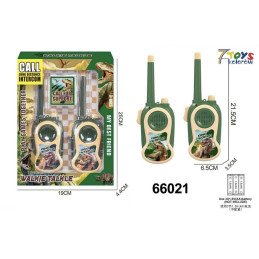 ZABAWKOWY KROTKOFALOWKA WALKIE TALKIE DINO WORLD
