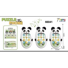 CZYTNIK DO NAUKI PUZZLE PHONE PANDA