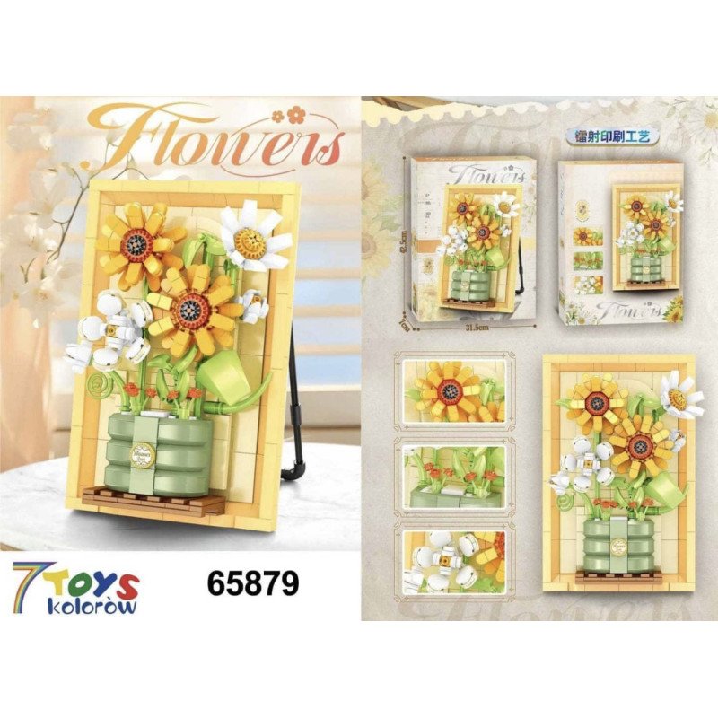 KLOCKI KWIATY FLOWERS KLOCKI KWIATY FLOWERS