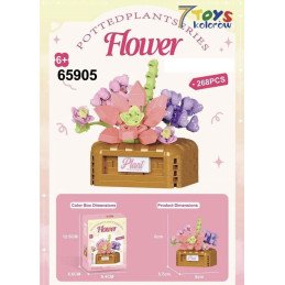 KLOCKI KWIATY FLOWER BASKET