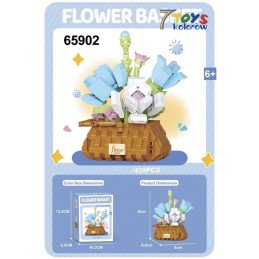 KLOCKI KWIATY FLOWER BASKET