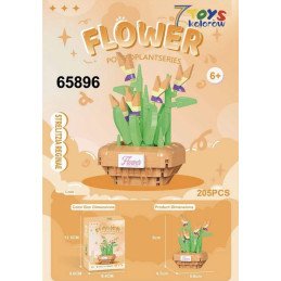 KLOCKI KWIATY FLOWER
