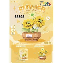 KLOCKI KWIATY FLOWER