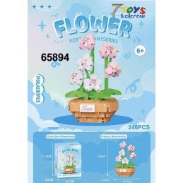 KLOCKI KWIATY FLOWER