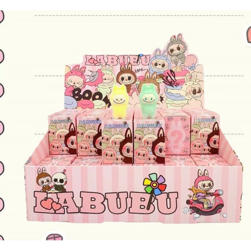 BRELOK MINI FIGURKI LABUBU W PUDEŁKIEM