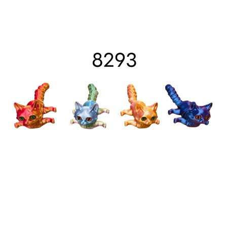 BRELOK FIGURKI 3D KOTY
