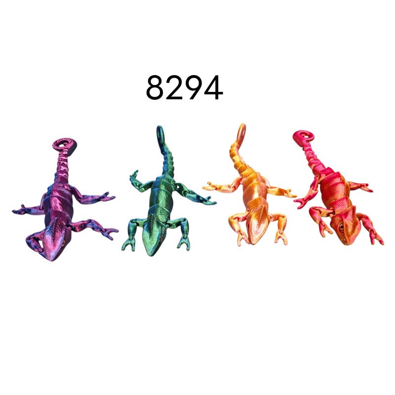 BRELOK FIGURKI 3D SALAMANDRA