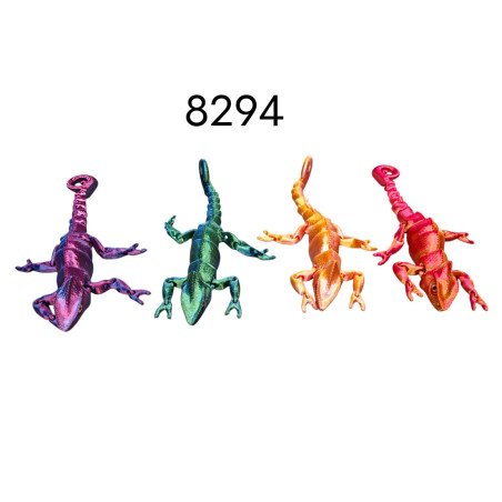 BRELOK FIGURKI 3D SALAMANDRA