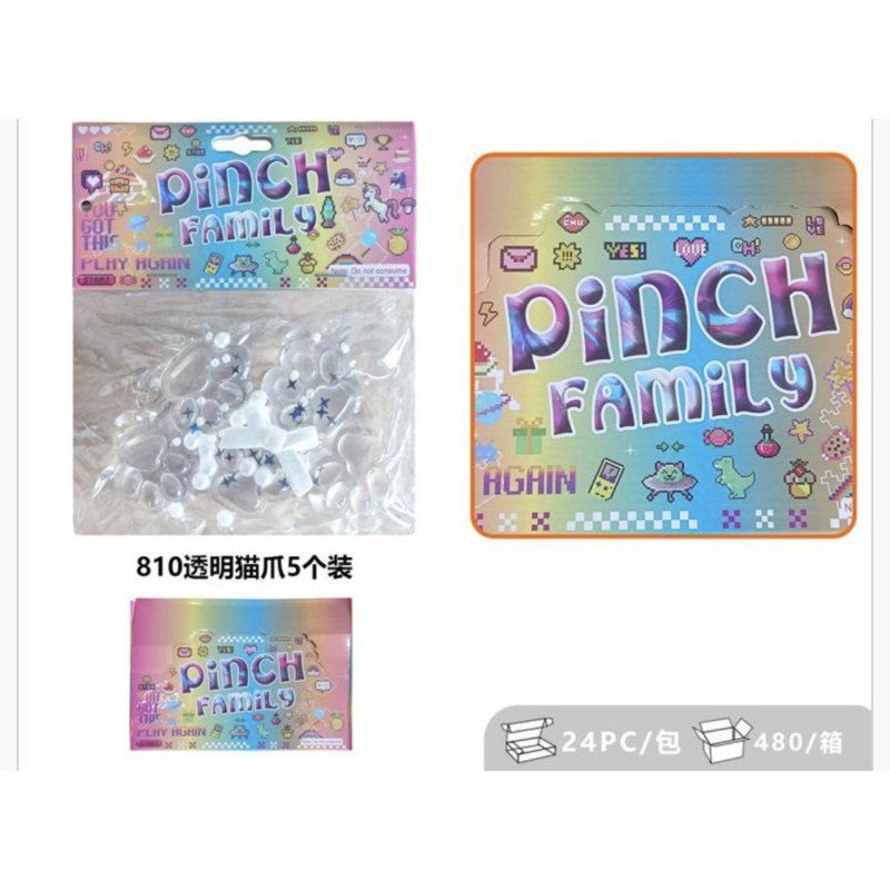 SQUISHY GNIOTKI KOCIA ŁAPKA 4W1 SQUISHY GNIOTKI KOCIA ŁAPKA 4W1