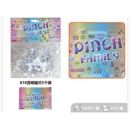 SQUISHY GNIOTKI KOCIA ŁAPKA 4W1