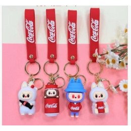 BRELOK GUMOWE LABUBU COCA COLA