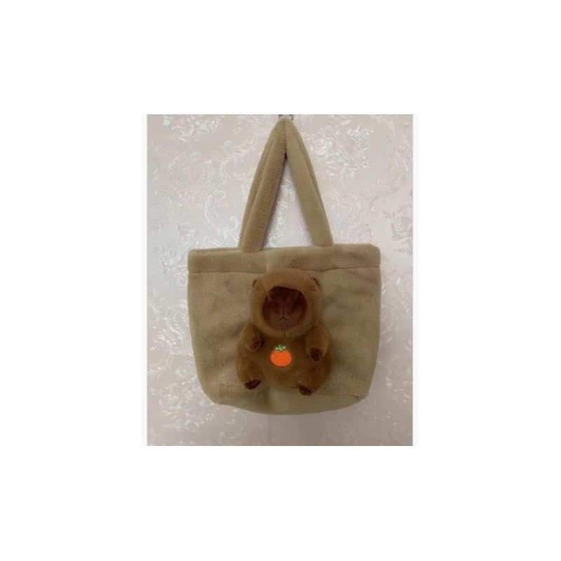 PLUSZAK TOREBKA KAPIBARA 35CM PLUSZAK TOREBKA KAPIBARA 35CM