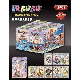 KARTA LABUBU 8SZT W PUDEŁKO TRADING CARD GAME
