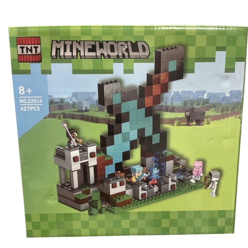 KLOCKI 427PCS MINECRAFT