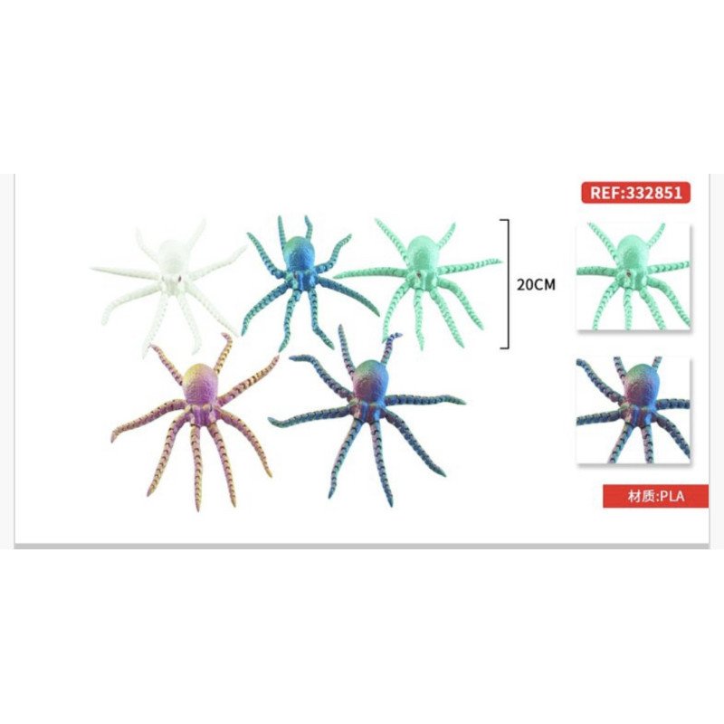 FIGURKI 3D OŚMIORNICA 20CM