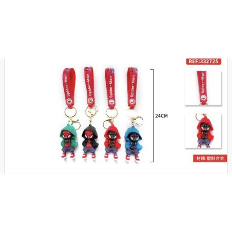 BRELOK GUMOWY SPIDER MAN