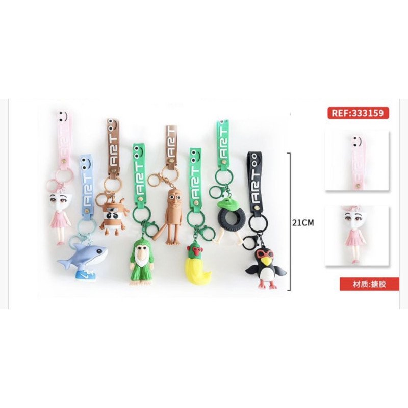 BRELOK GUMOWY BRAINROT