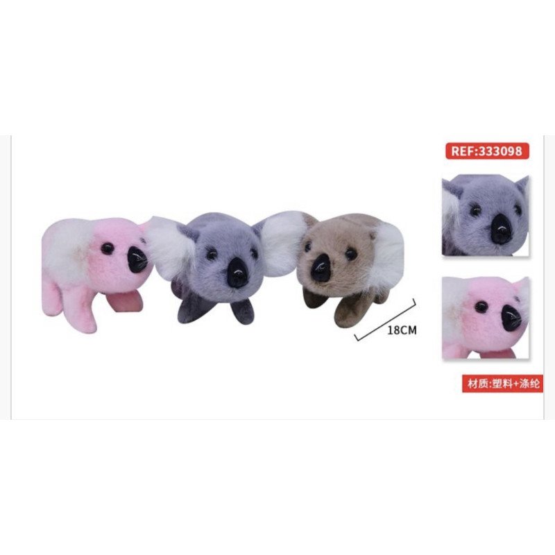 MASKOTKA CHODZĄCY SZCZEKAJĄCY KOALA NA BATERIE