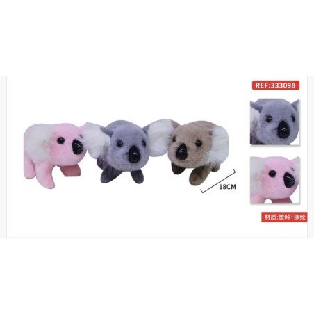 MASKOTKA CHODZĄCY SZCZEKAJĄCY KOALA NA BATERIE